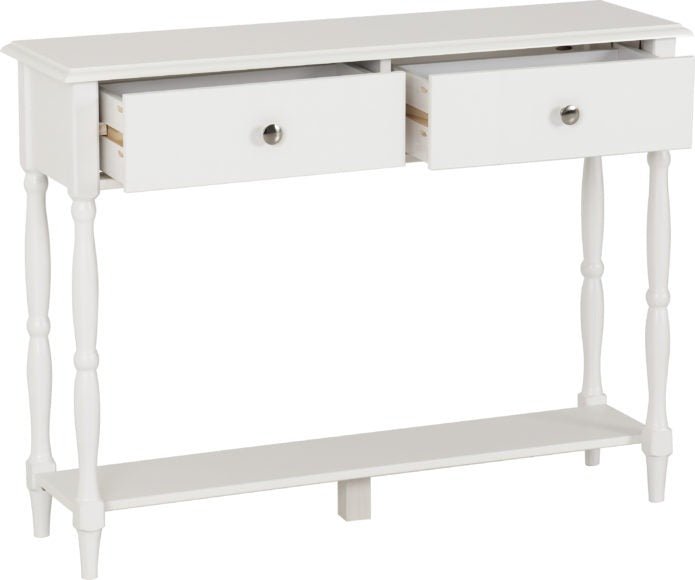Stratford 2 Drawer Console Table - Seconique