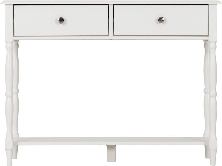 Stratford 2 Drawer Console Table - Seconique