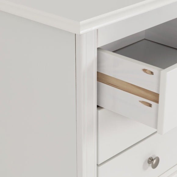 Stratford 3 Drawer Bedside Table - Seconique
