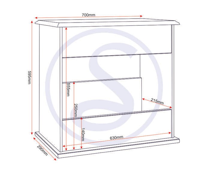 Stratford Sofa End Table - Seconique