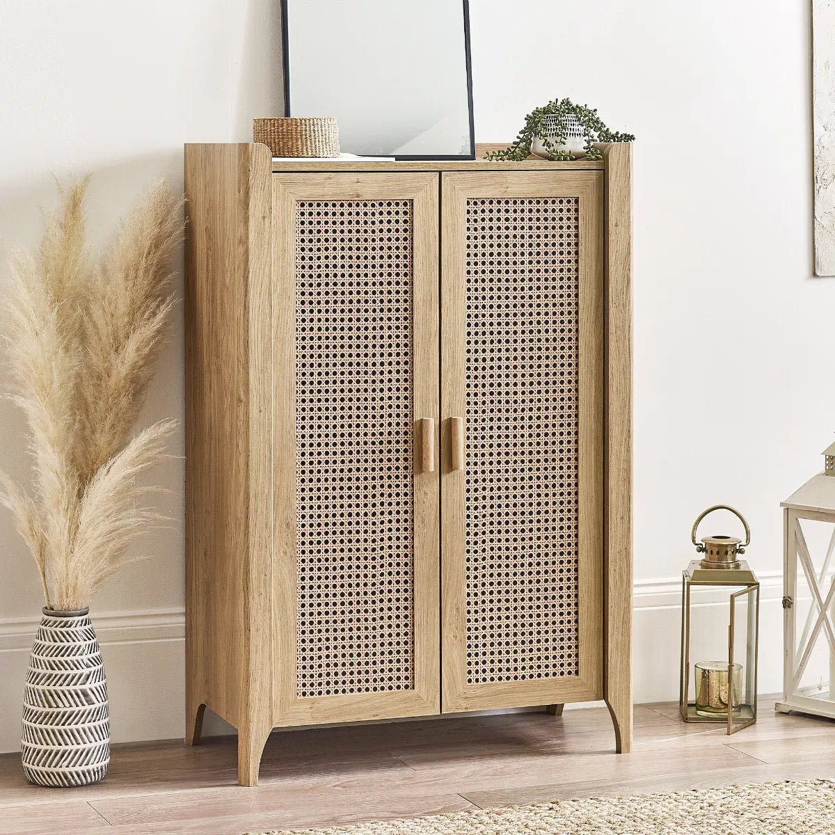 Sydney 2 Door Shoe Cupboard - Julian Bowen