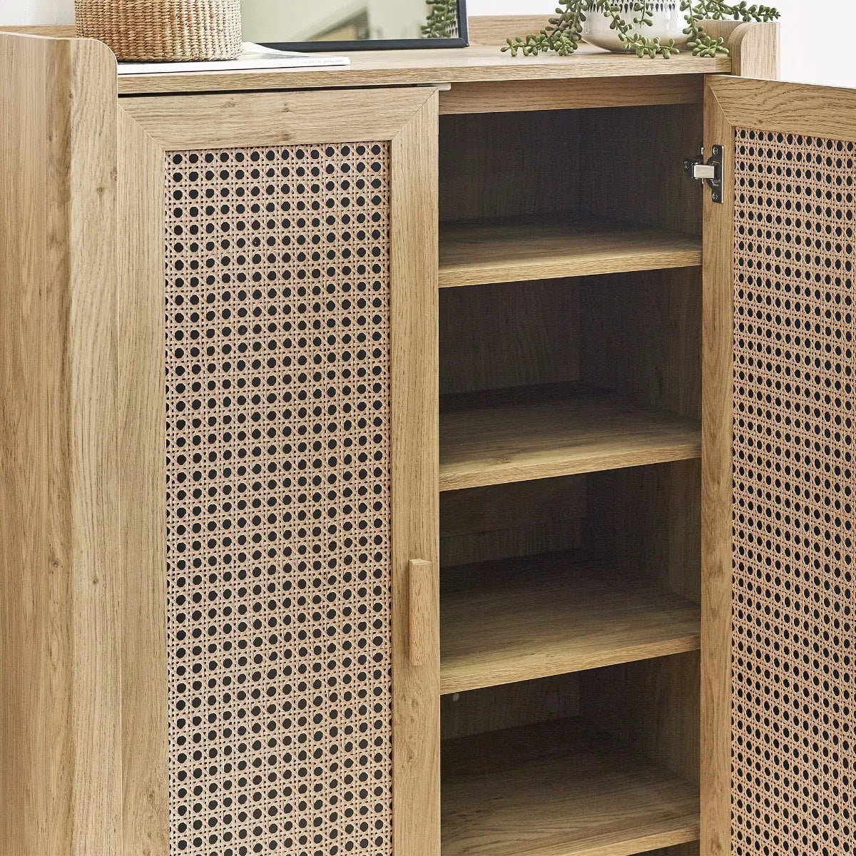 Sydney 2 Door Shoe Cupboard - Julian Bowen
