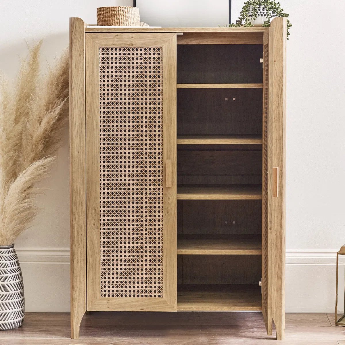 Sydney 2 Door Shoe Cupboard - Julian Bowen