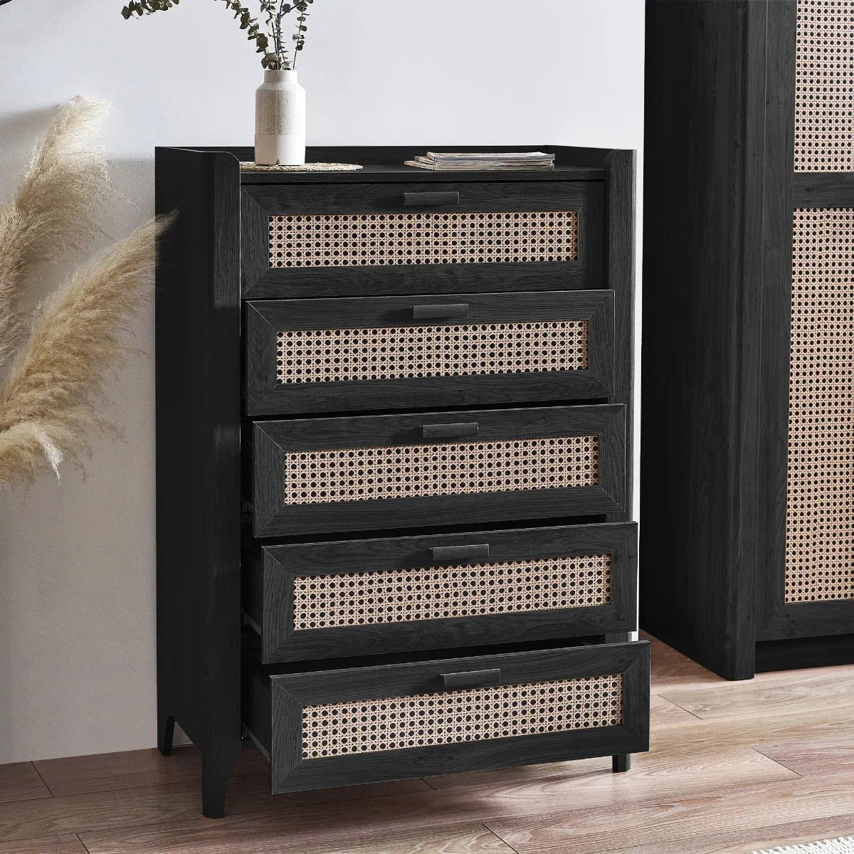 Sydney 5 Drawer Chest - Julian Bowen