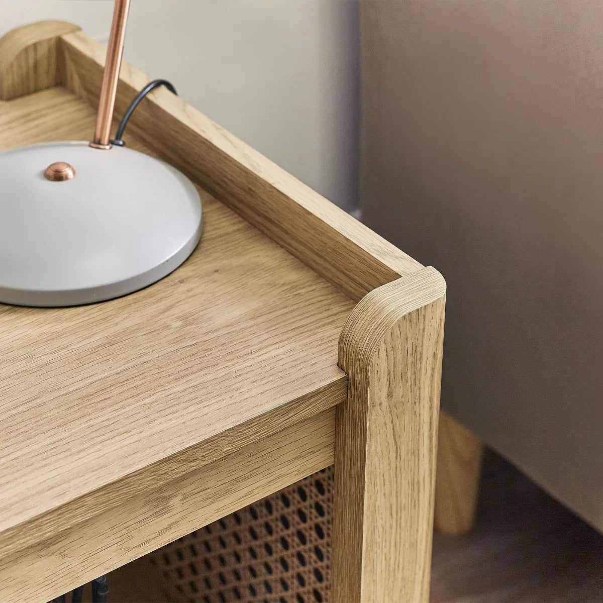 Sydney Lamp Table with Removeable Shelf - Julian Bowen