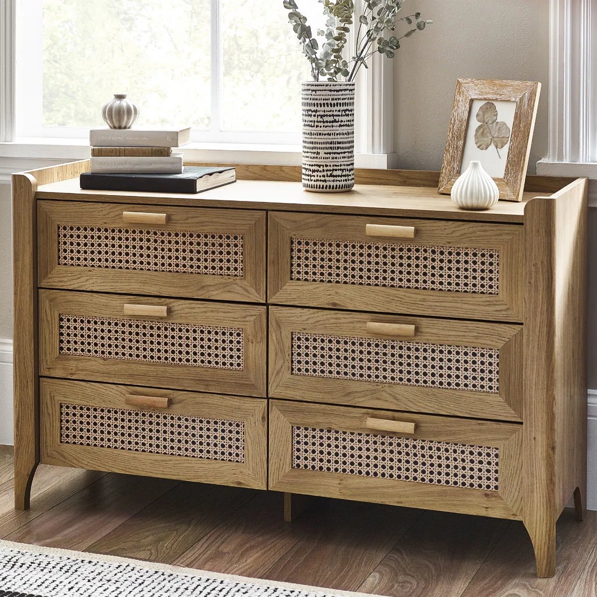 Sydney Wide 6 Drawer Chest - Julian Bowen