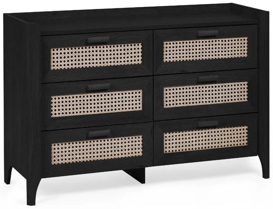 Sydney Wide 6 Drawer Chest - Julian Bowen