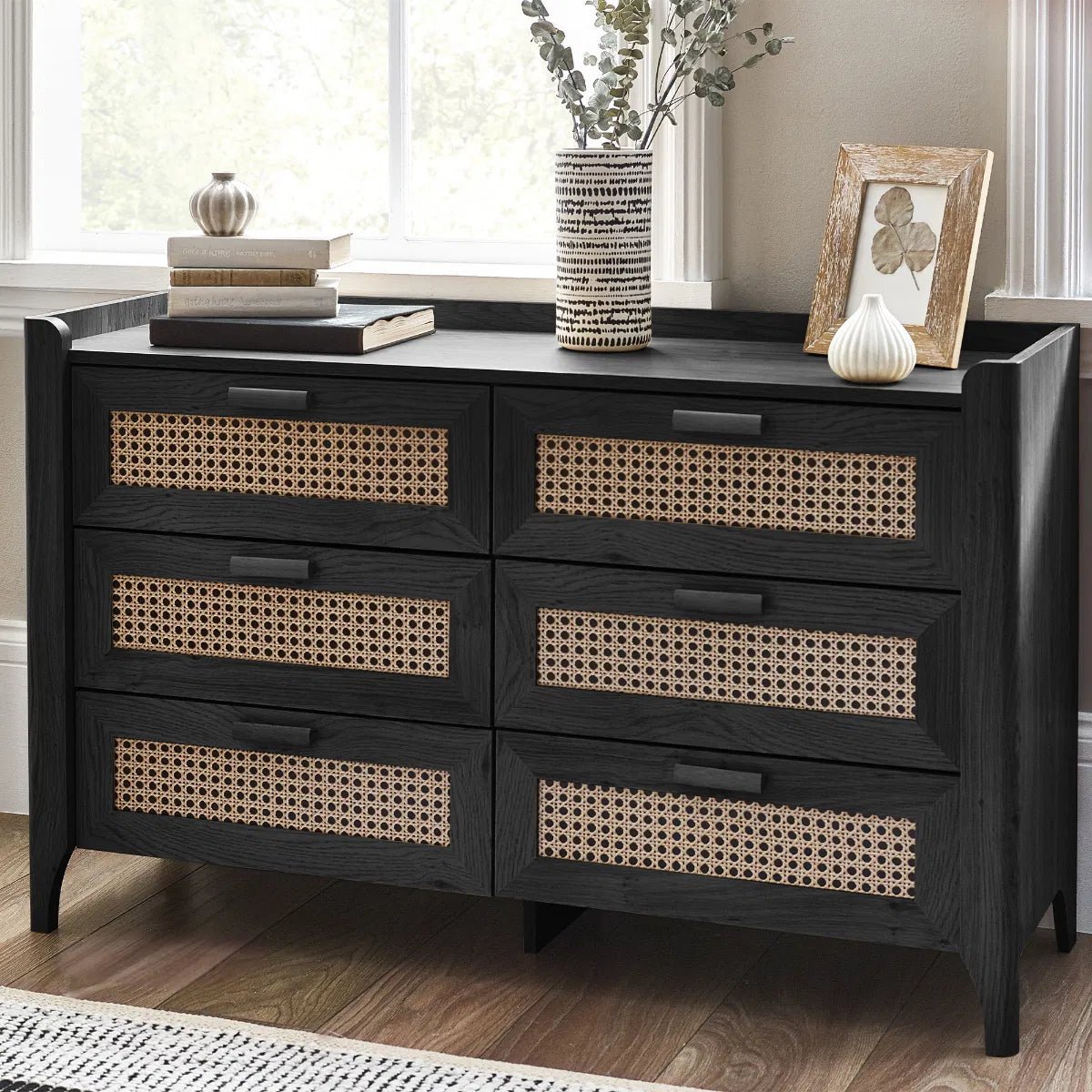 Sydney Wide 6 Drawer Chest - Julian Bowen