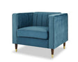 Tammy Velvet 1 Seater Sofa - TGC