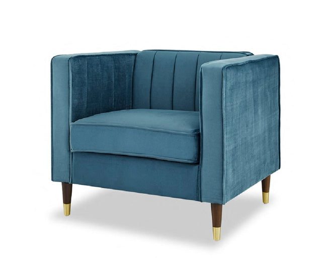 Tammy Velvet 1 Seater Sofa - TGC