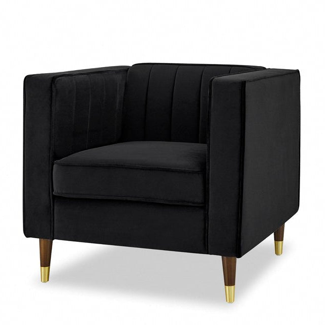 Tammy Velvet 1 Seater Sofa - TGC