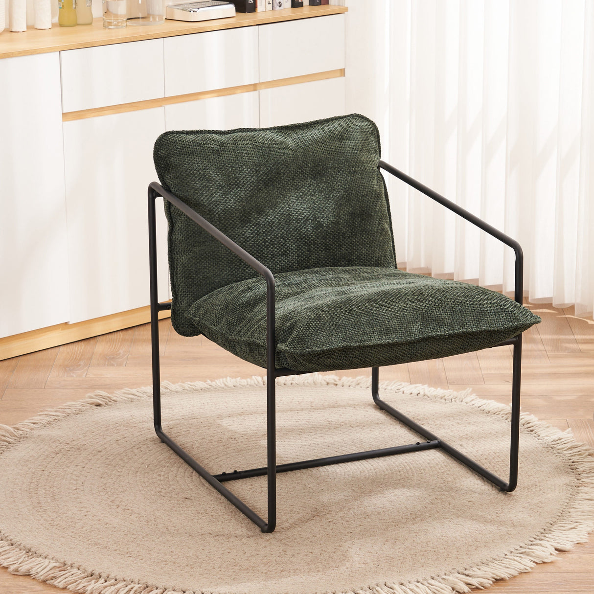 Tivoli Retro Fabric Occasional Chair - Seconique
