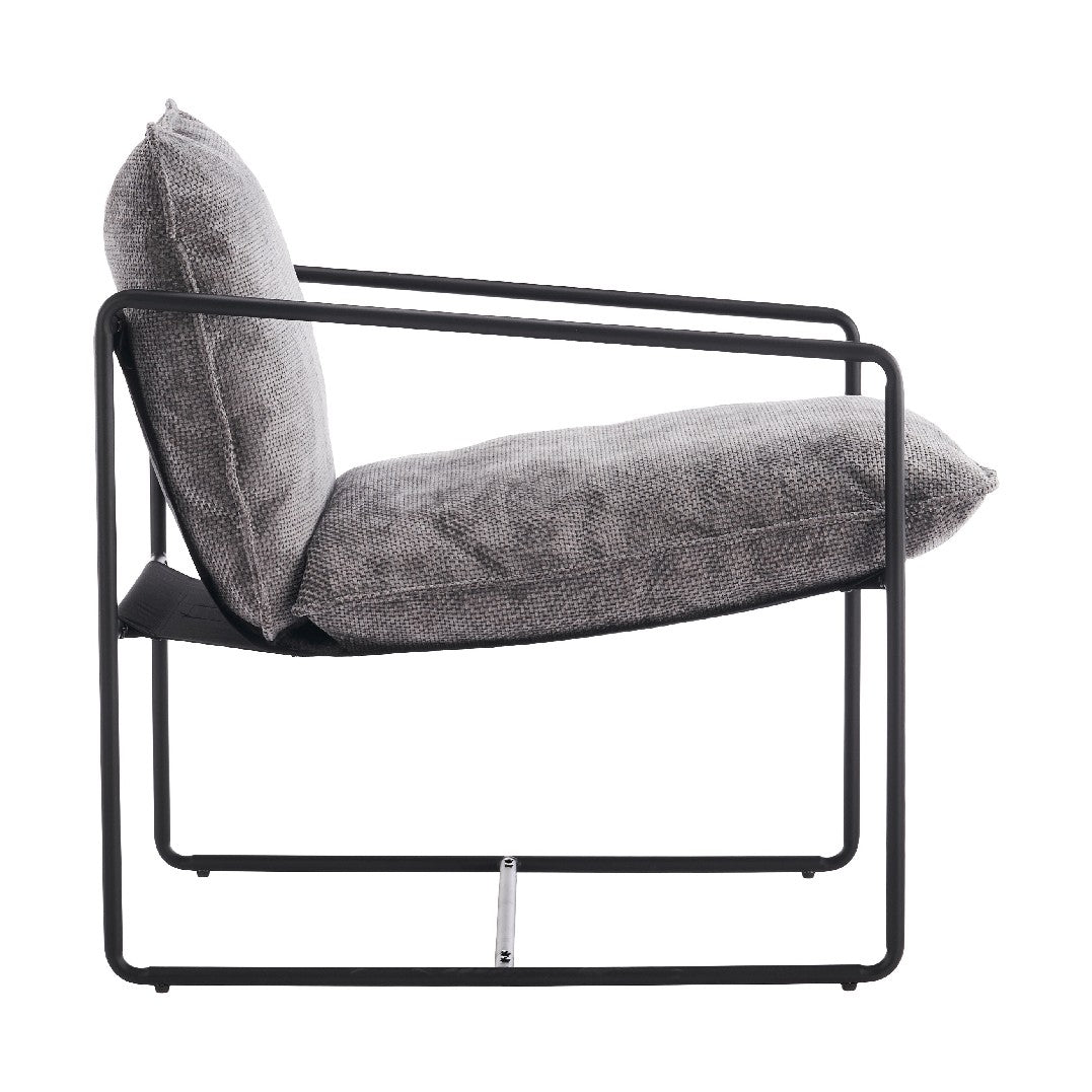 Tivoli Retro Fabric Occasional Chair - Seconique