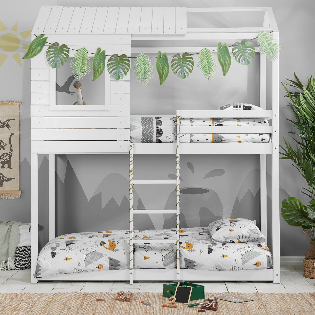 Treehouse Adventure Single Bunk Bed 3ft - Birlea