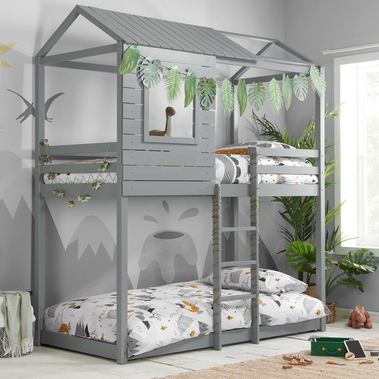 Treehouse Adventure Single Bunk Bed 3ft - Birlea