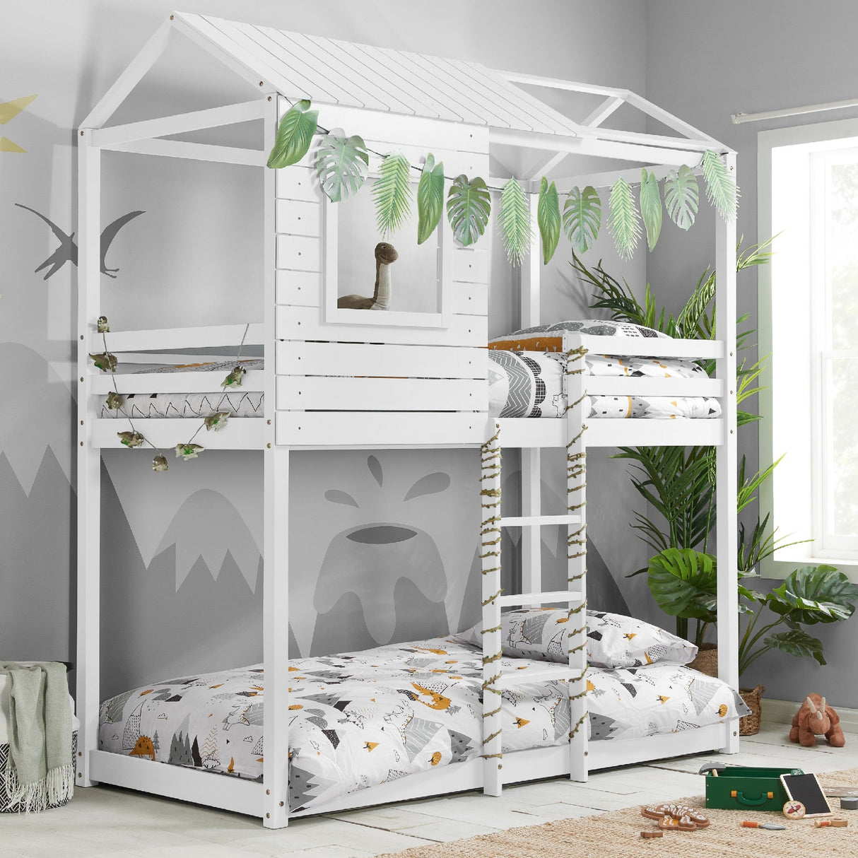 Treehouse Adventure Single Bunk Bed 3ft - Birlea