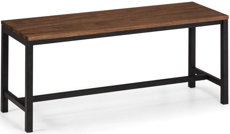 Tribeca Dining Table & 2 Benches - Julian Bowen