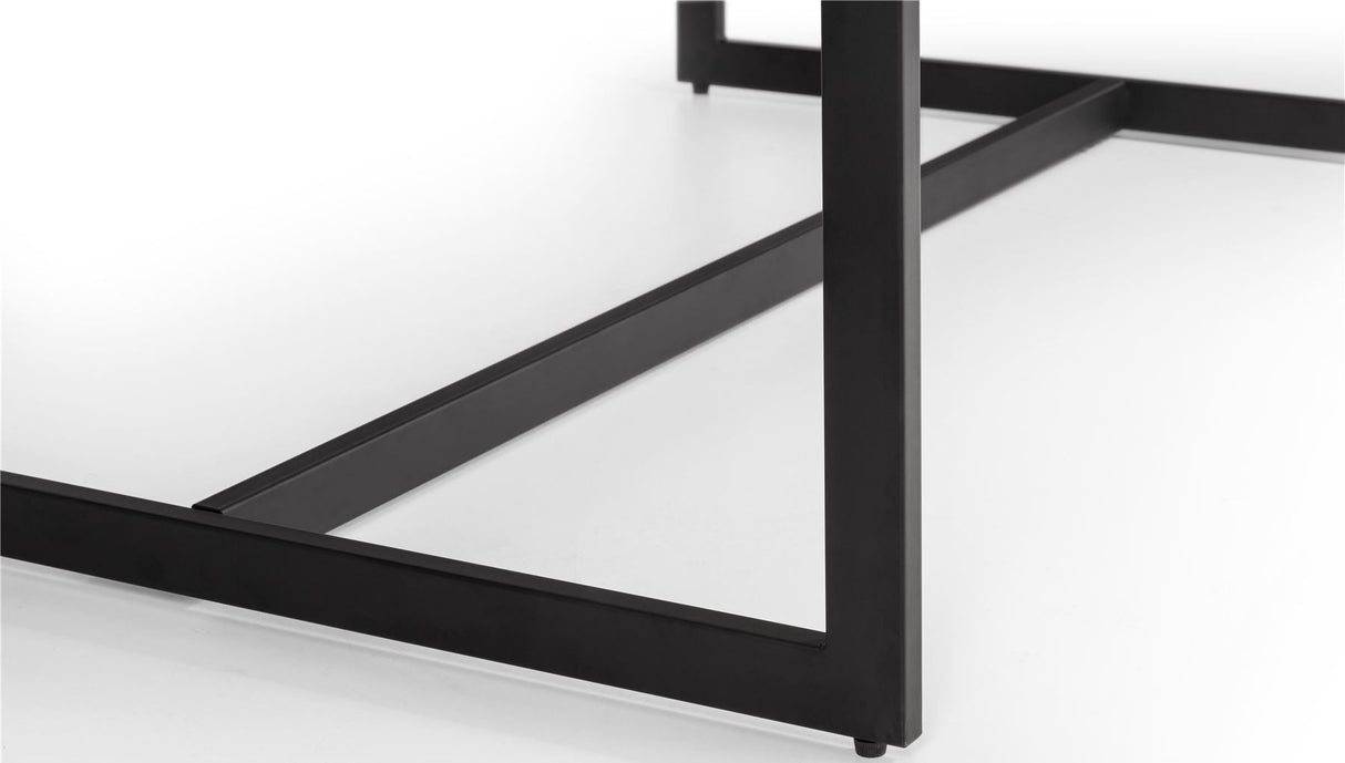 Tribeca Dining Table & 2 Benches - Julian Bowen