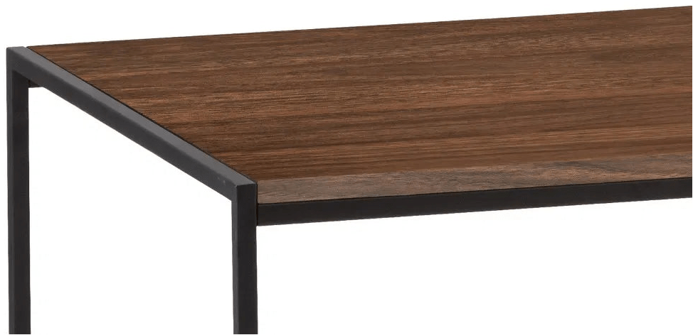 Tribeca Metal Frame Coffee Table - Julian Bowen