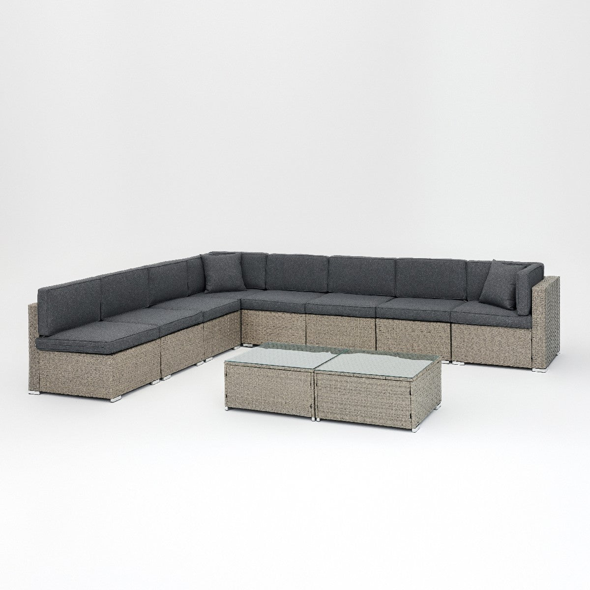 Tropez Rattan Garden Sofa and Table Furniture Set - TGC