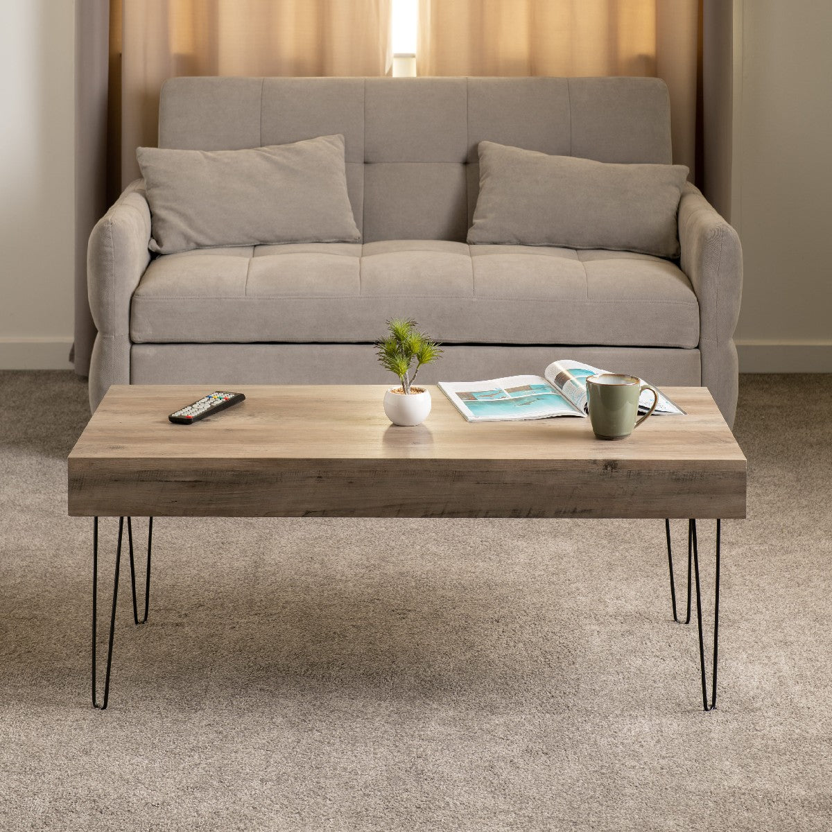 Troy Chunky Coffee Table - Seconique