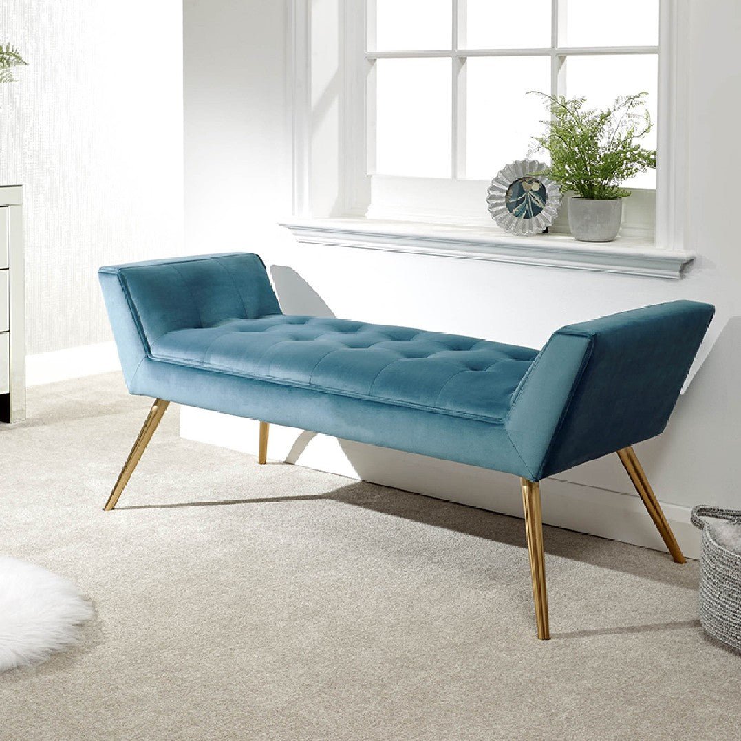 Turin Velvet Window Seat - GFW