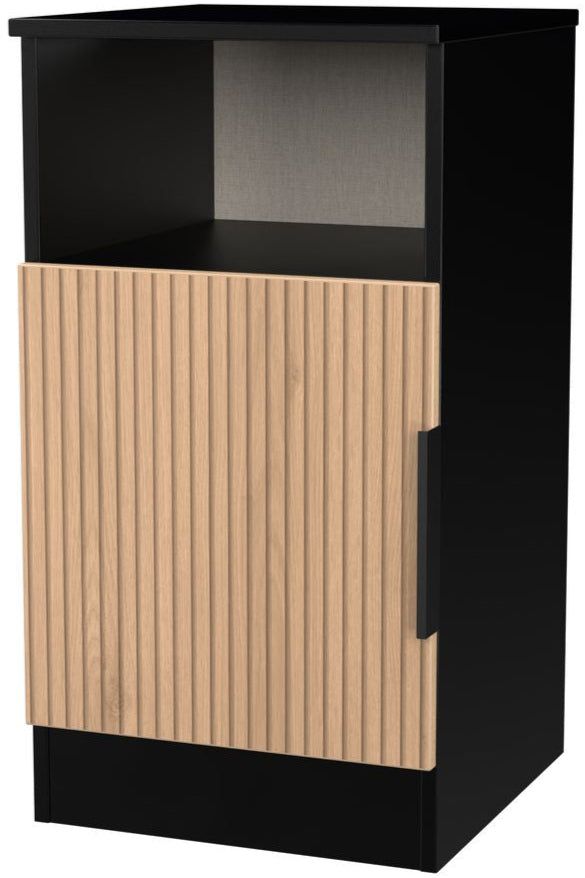 Java 1 Door 1 Shelf Bedside Table