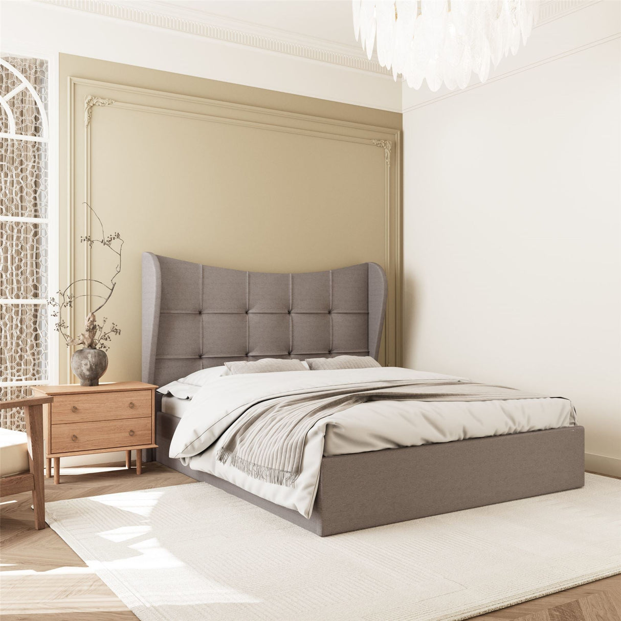 Verona Ottoman 5ft Bed - Seconique