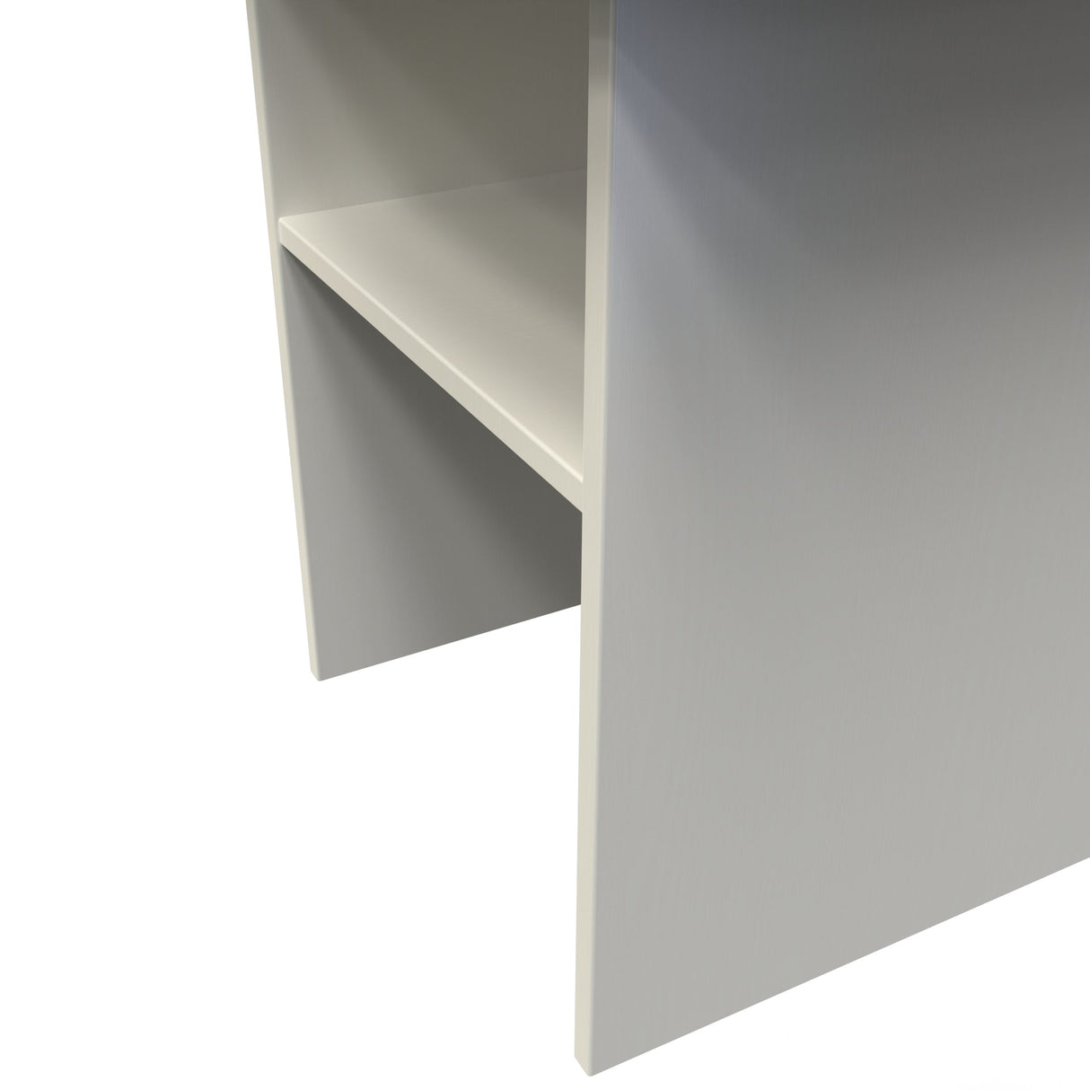 Victoria Cream Ash and Bardolino Oak Lamp Table - Welcome Furniture