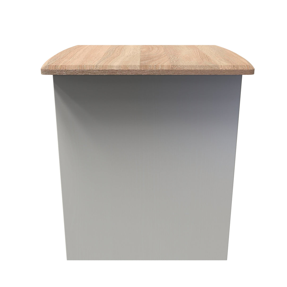 Victoria Cream Ash and Bardolino Oak Lamp Table - Welcome Furniture