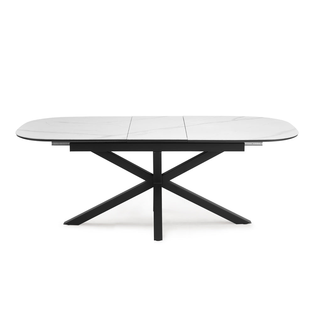 Vincent Sintered Stone Ceramic Extending Dining Table - TGC