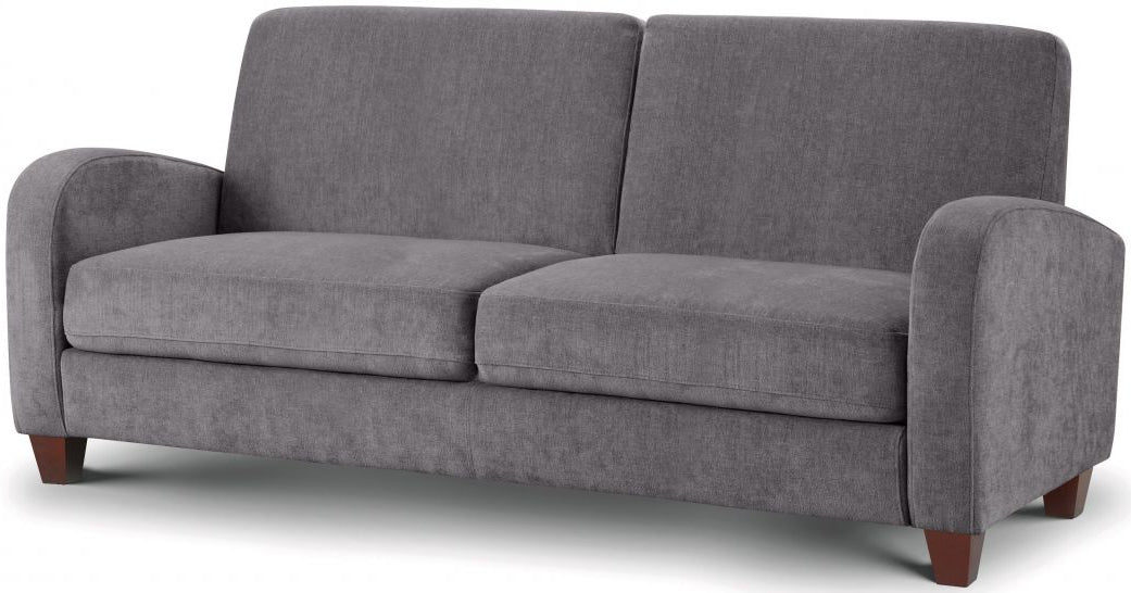 Vivo 3 Seater Chenille Fabric Sofa - Julian Bowen