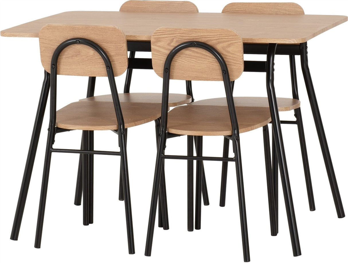 Warren 1+4 Dining Set - Seconique