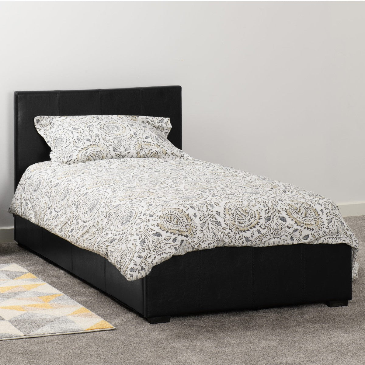 Waverley Faux Leather End Lift Ottoman Bed - Seconique