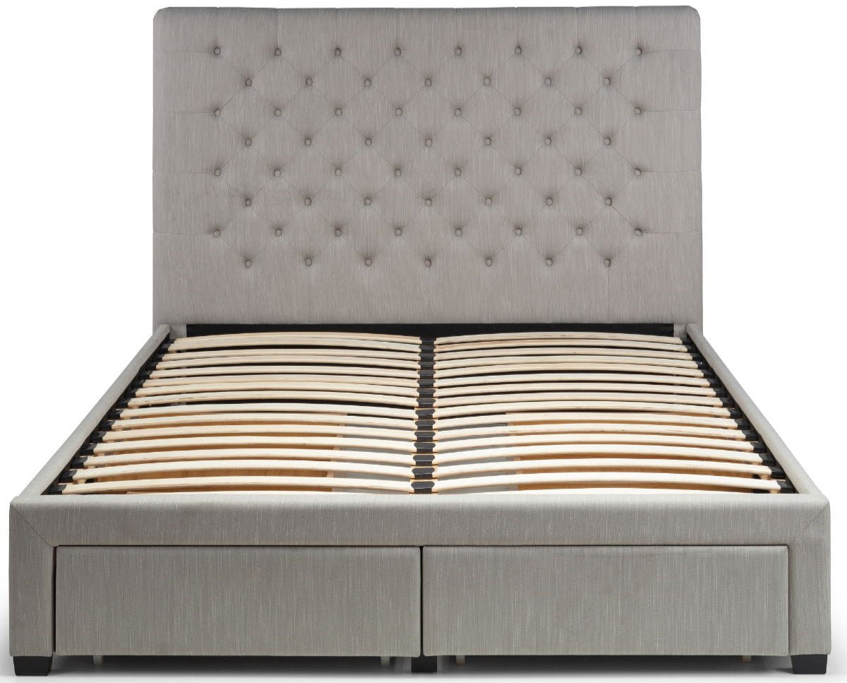 Wilton Deep Button 4 Drawer Bed - Julian Bowen