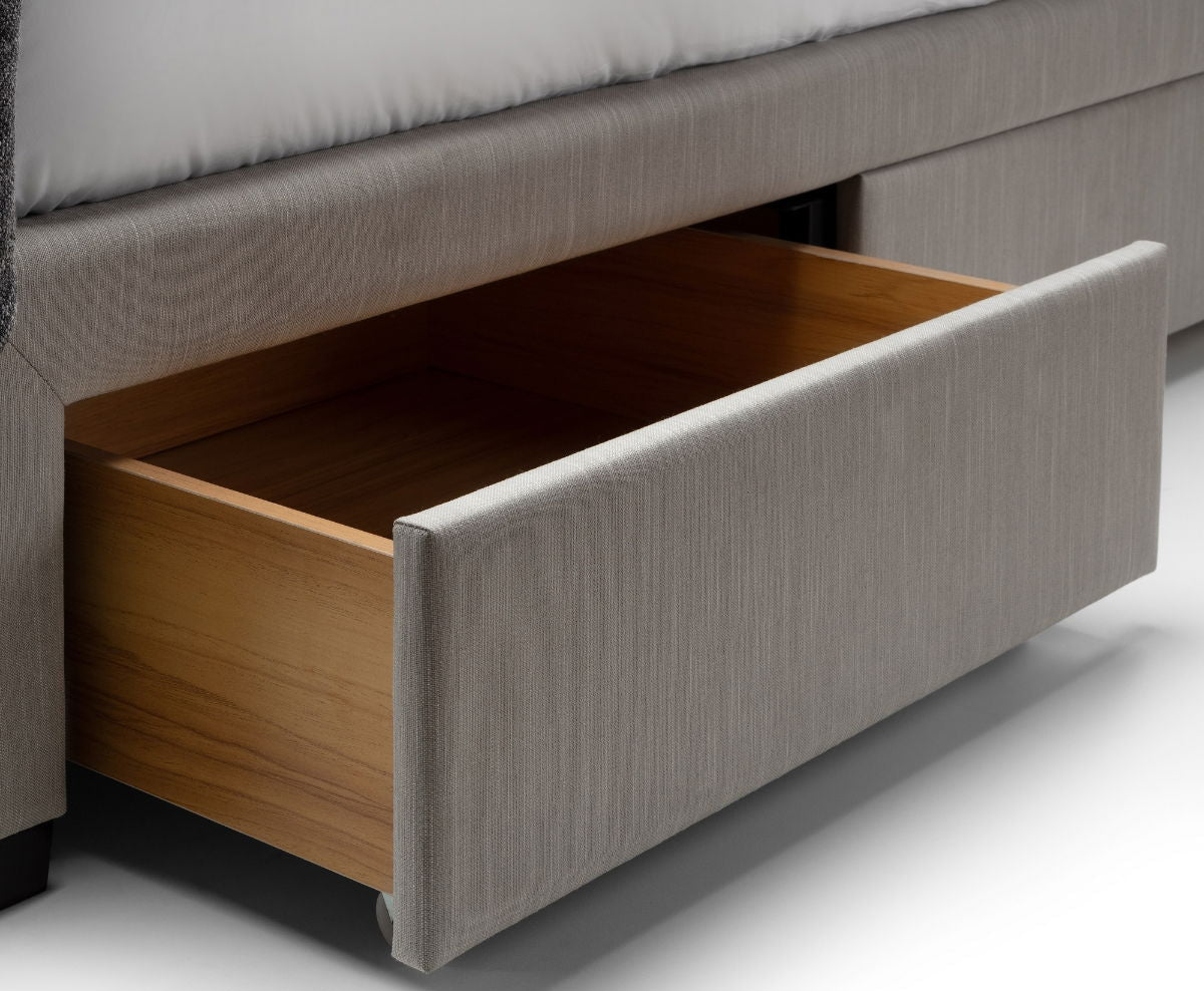 Wilton Deep Button 4 Drawer Bed - Julian Bowen