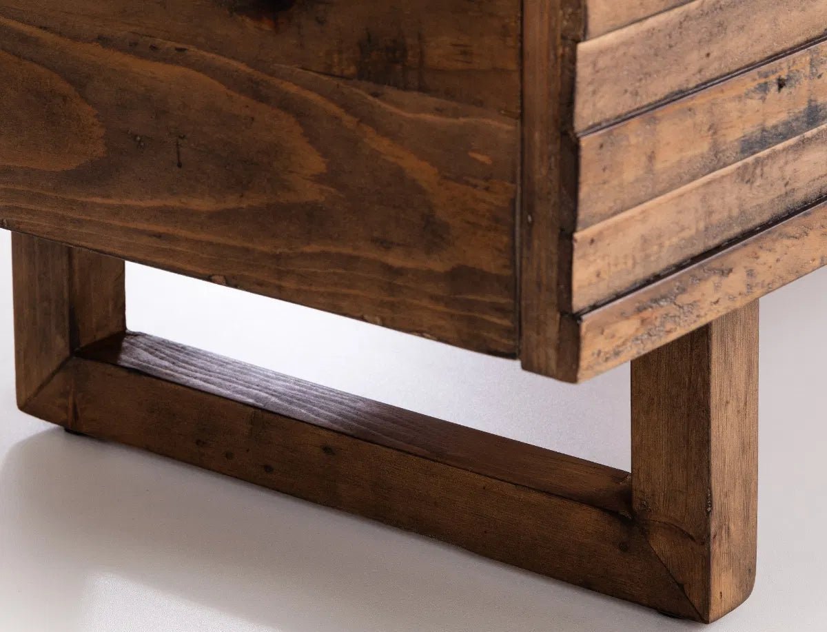 Woburn 2 Door 3 Drawer Reclaimed Wood Sideboard - Julian Bowen