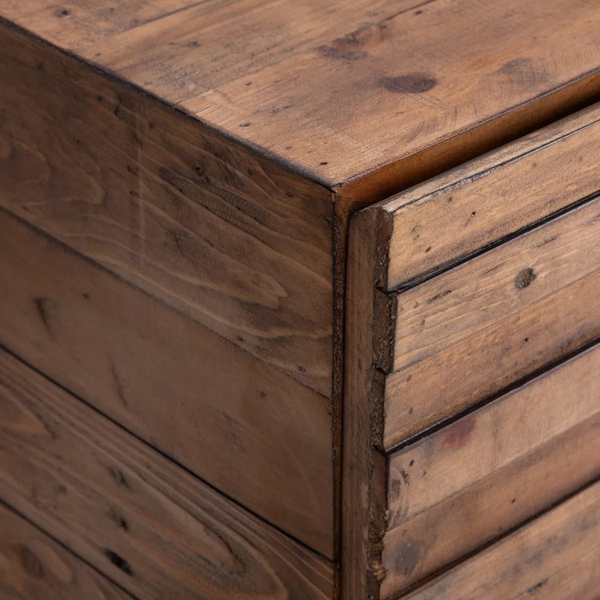 Woburn 2 Door 3 Drawer Reclaimed Wood Sideboard - Julian Bowen