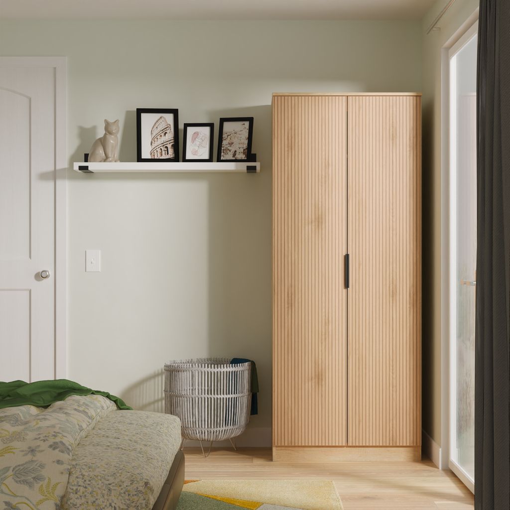 Java 2 Door Double Wardrobe