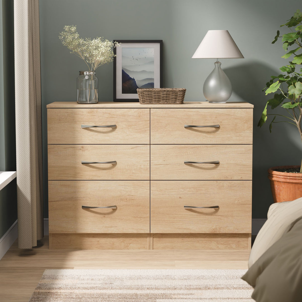 Avon 6 Drawer Midi Chest