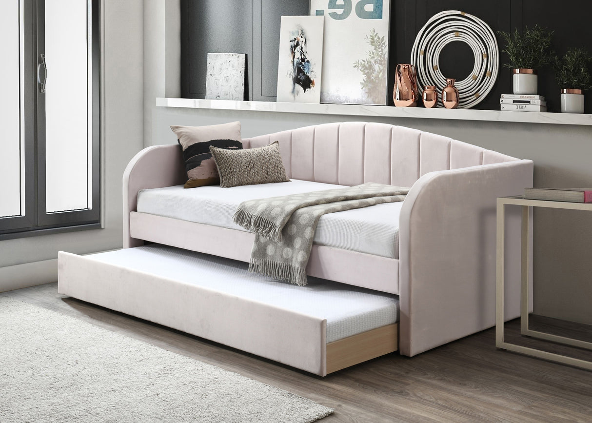Fabric Sofa with Day Bed