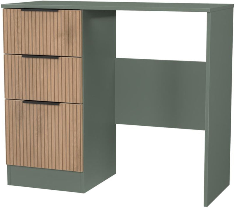 Java 3 Drawer Pedestal Vanity Dressing Table