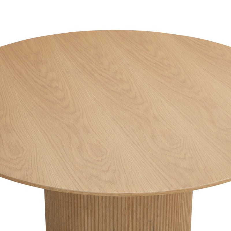 Yuki Round Japandi Dining Table - TGC