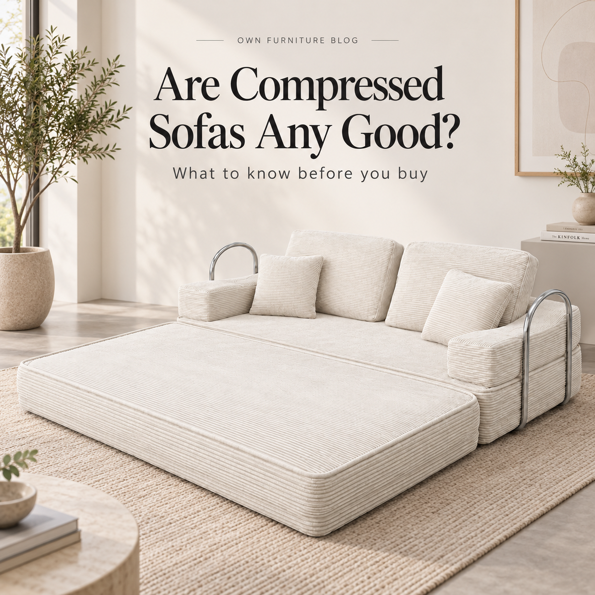 Are Compressed Sofas Any Good? Everything You Need to Know.