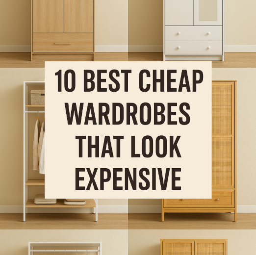10 Best Cheap Wardrobes That Look Expensive