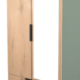 Java Mirrored 2 Drawer 2 Door Double Wardrobe