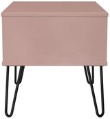 Harlequin 1 Drawer Midi Chest with Black Hairpin Legs