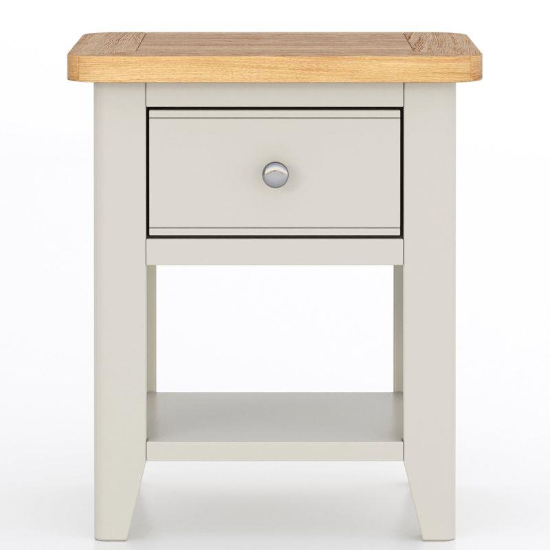 Atlas 1 Drawer Lamp Table