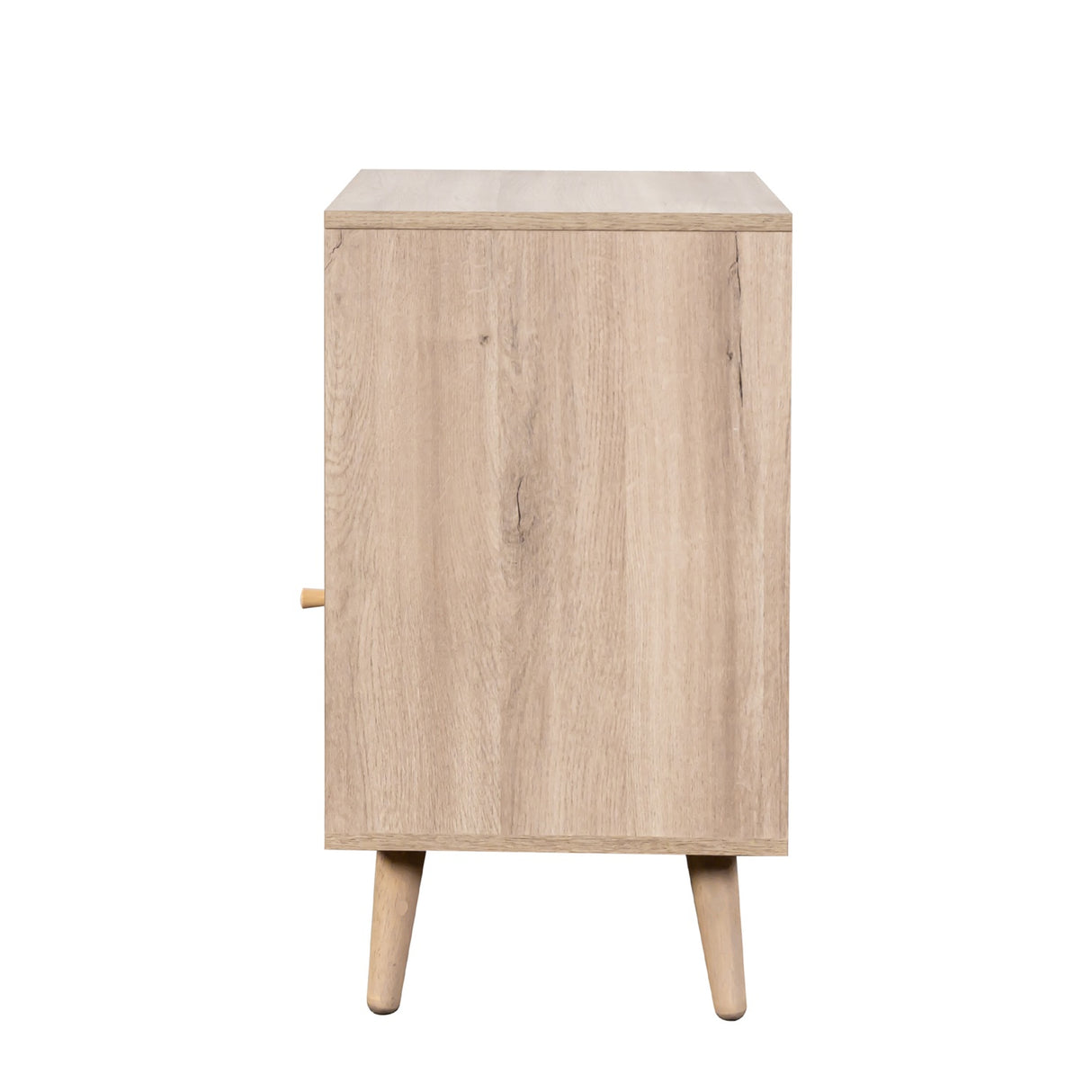 Willow Rattan 1 Door Bedside Table