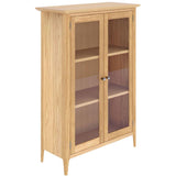 Saxon 2 Door Glazed Display Cabinet